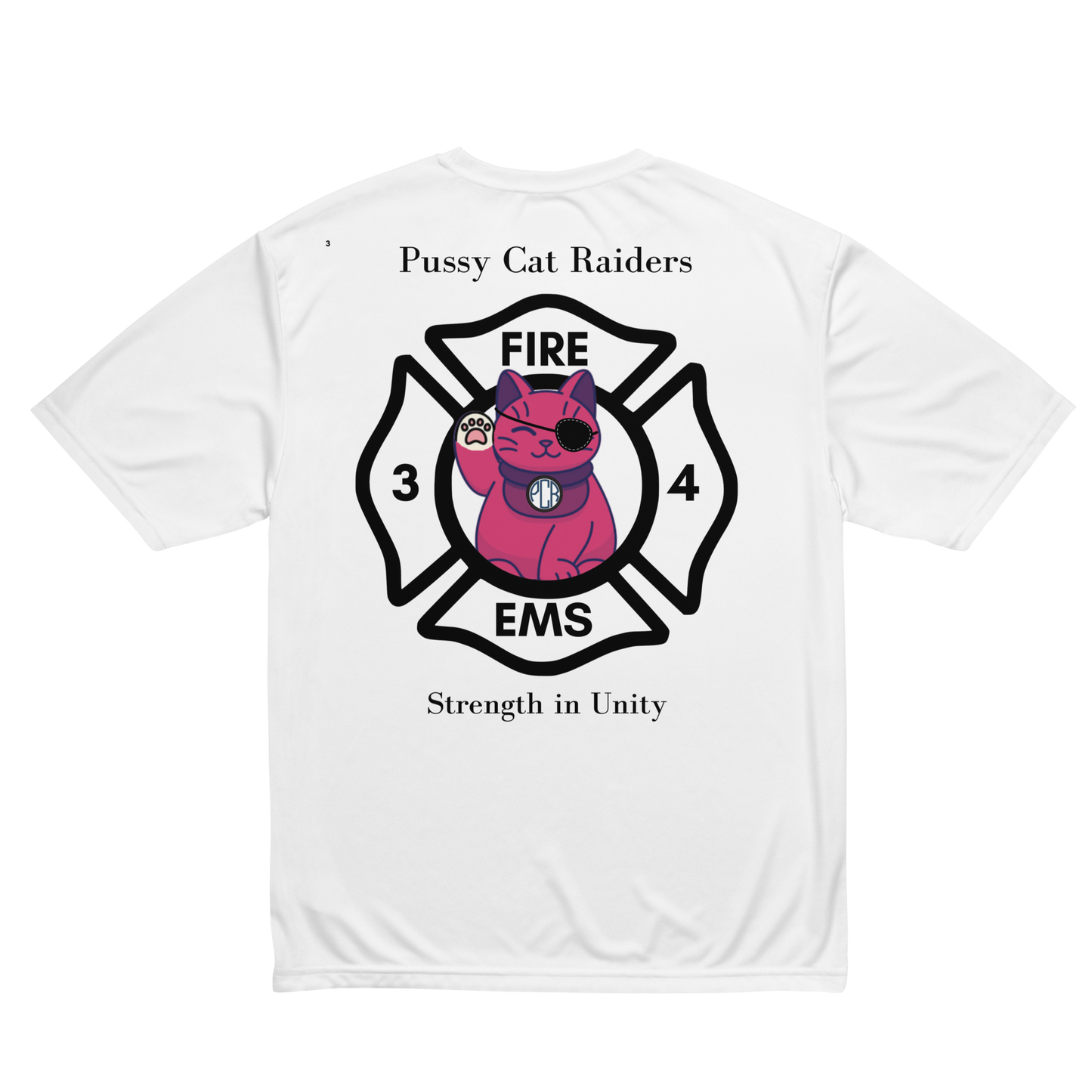 Pussy Cat Radiers - Unisex performance crew neck t-shirt