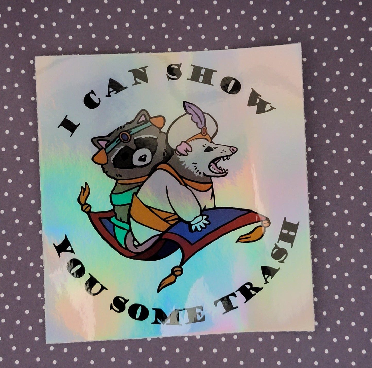 I can show you some trash