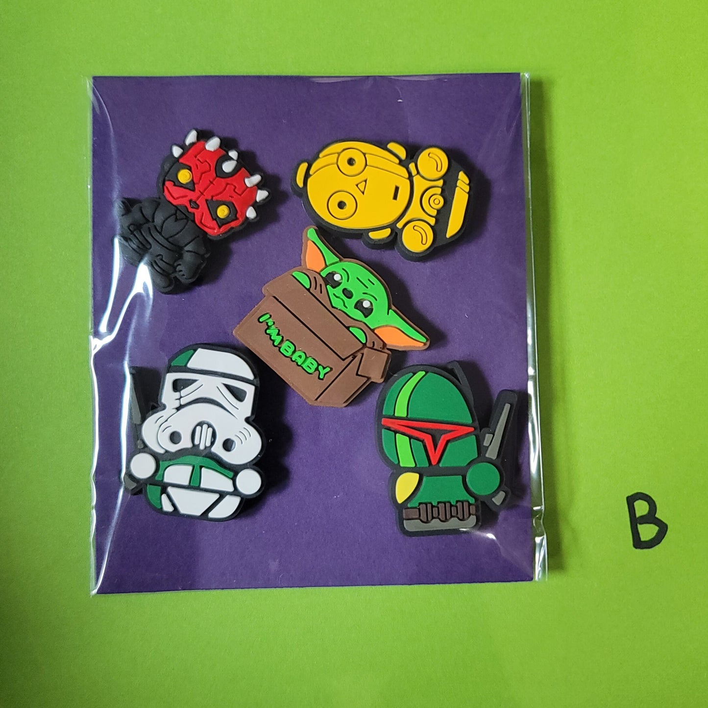 Star Wars Inspired Croc Charms, Space Ninja Croc Charms, Croc Accessories, Jibbitz