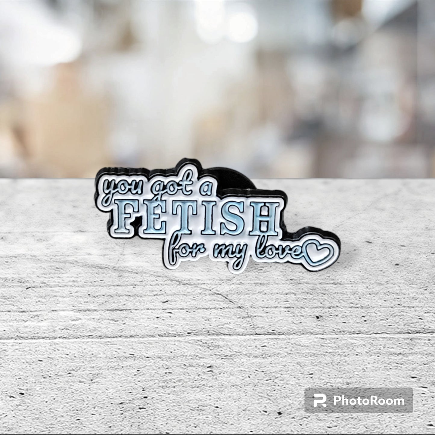Selena Gomez Inspired Enamel Pin, "Fetish" Inspired Enamel Pin, You got a Fetish for my love, Selena Gomez "Fetish", Selena Gomez Fan gift