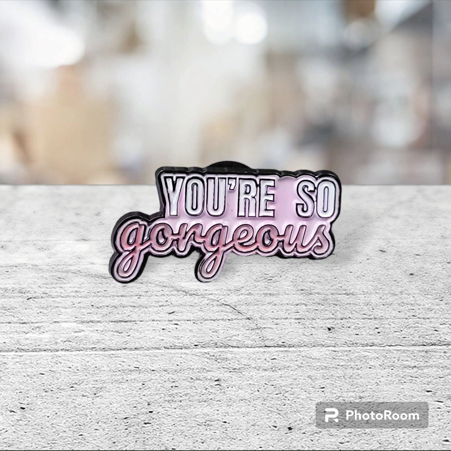 Taylor Swift Inspired Pin, Gorgeous Inspired Pin, You're so Gorgeous Pin, Gift for Swifties, Taylor Swift Fan, Swiftie Pins, Swiftie Lyrics