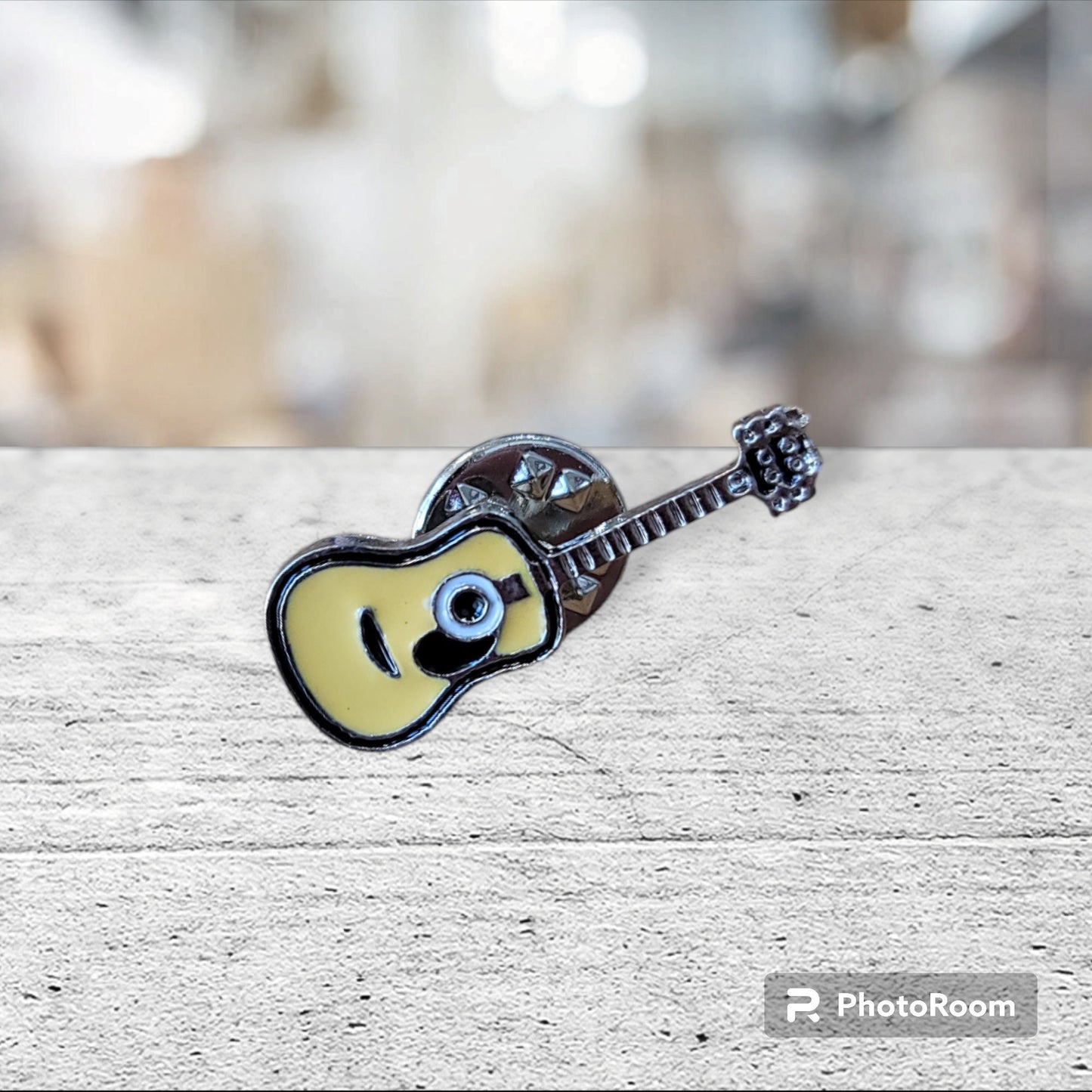 Guitar Enamel Pin
