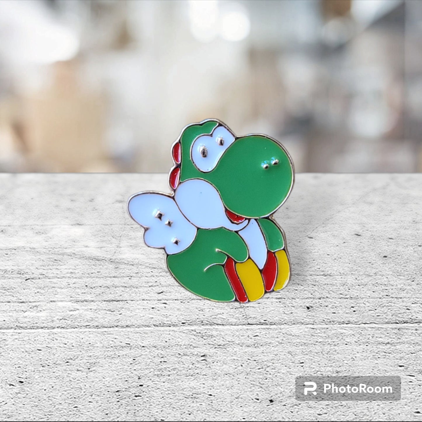 Yoshi Inspired Enamel Pin, Video Game Inspired Enamel Pin