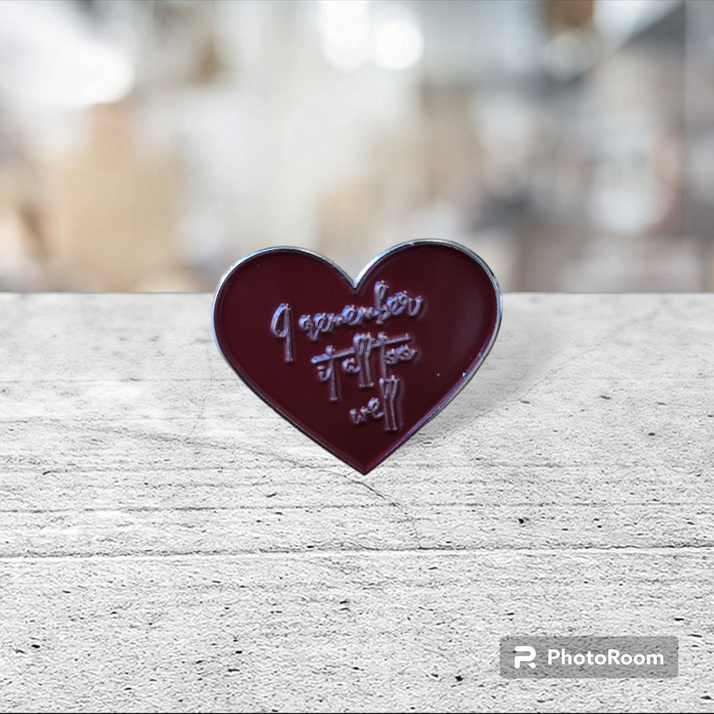 Taylor Swift Inspired Pin, All Too Well Inspired Pin, Enamel Pin, All Too Well 10 minute version, All To Well Pin. All To Well