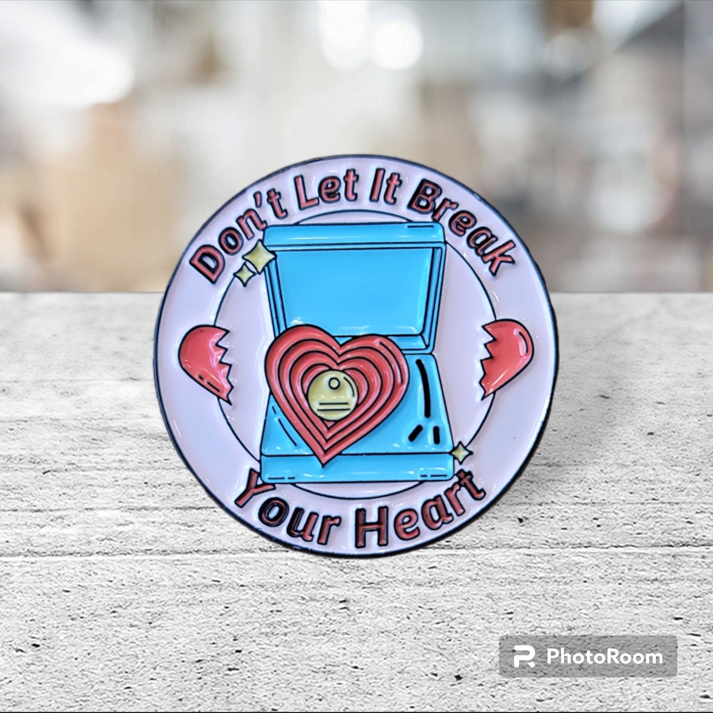 Heart Break Pin