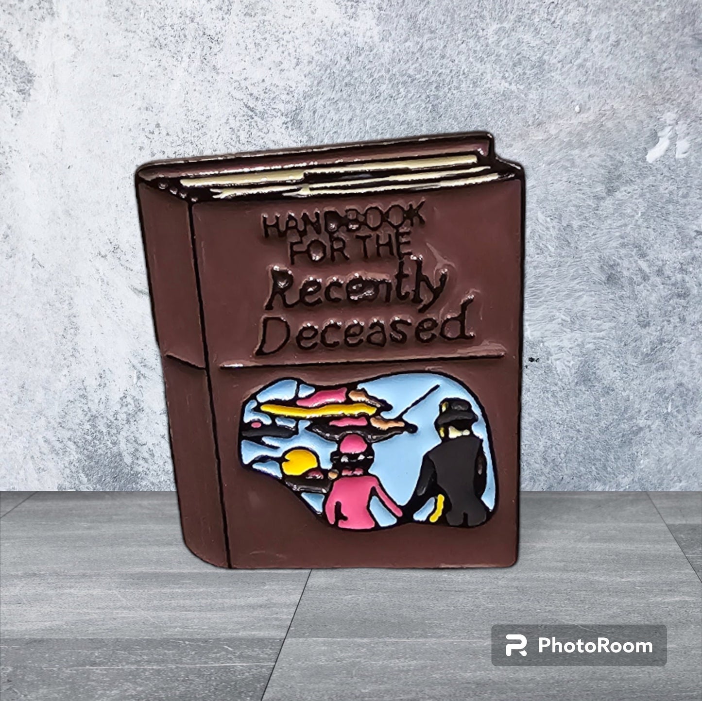 Beetlejuice Themed Pin, Handbook for the Recently Deceased Pin