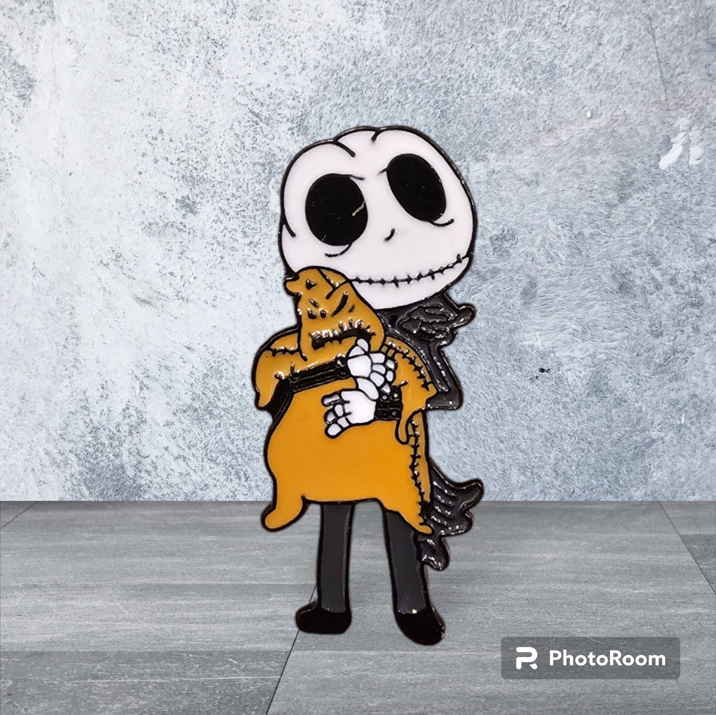 Skellington Inspired Pin