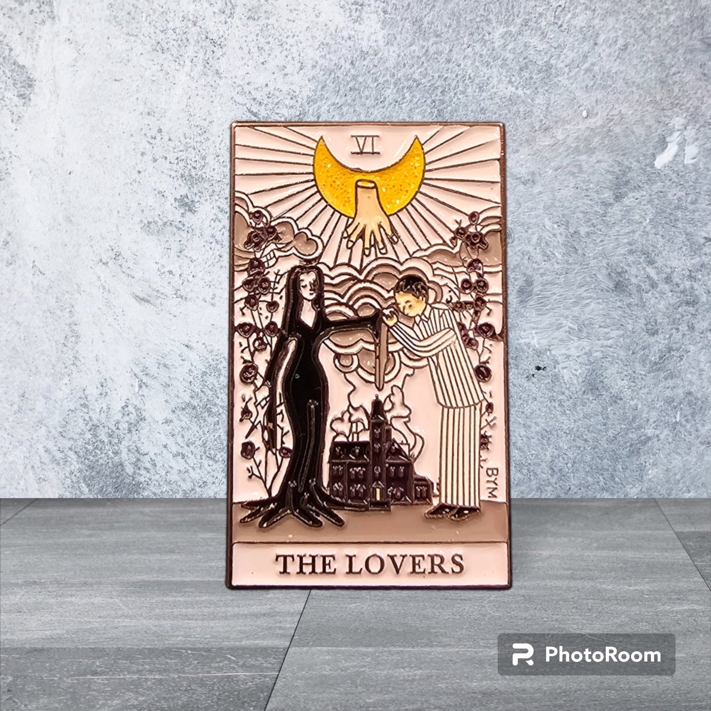 Addams Family Inspired Pin