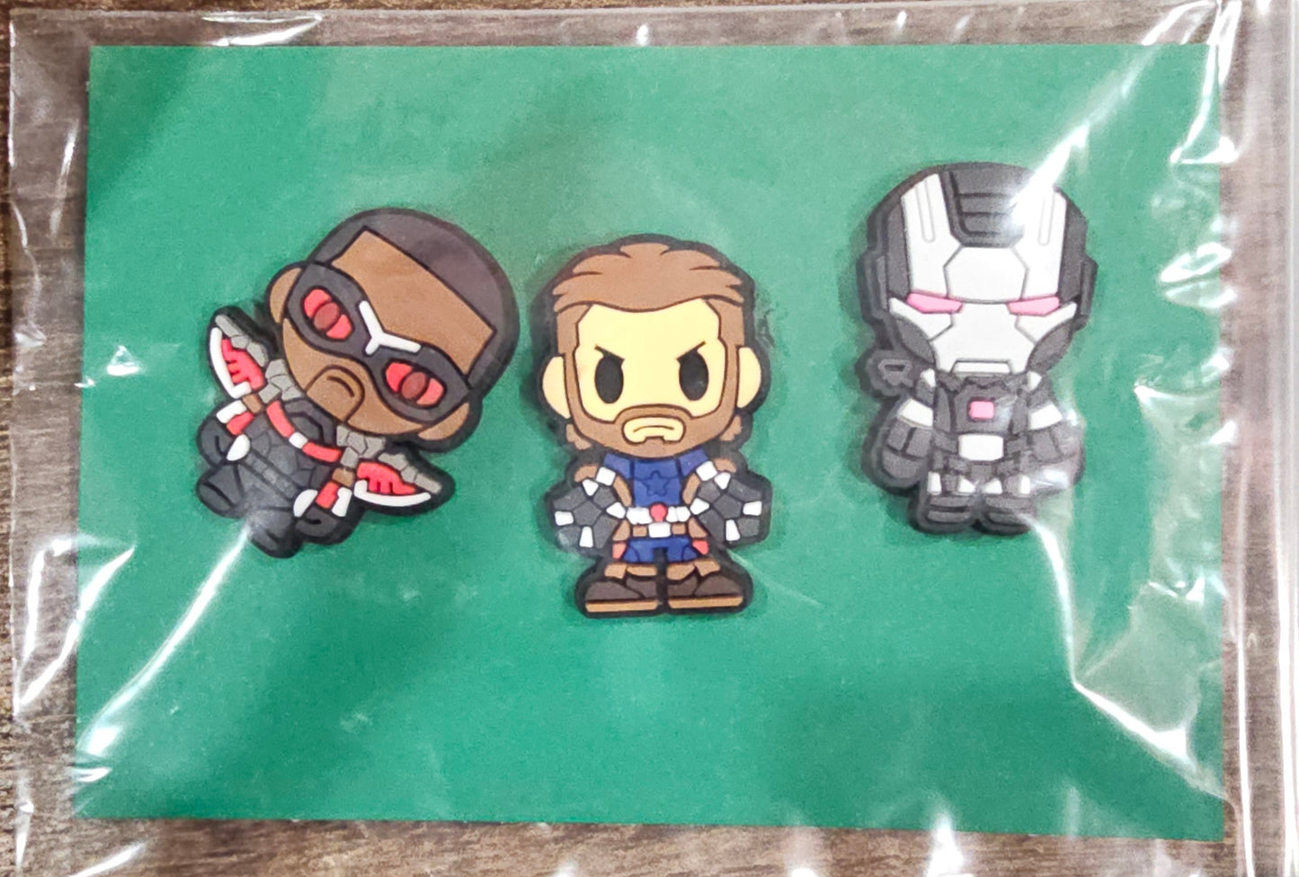Marvel Inspired Shoe Charms, Avengers Inspired Shoe Charms