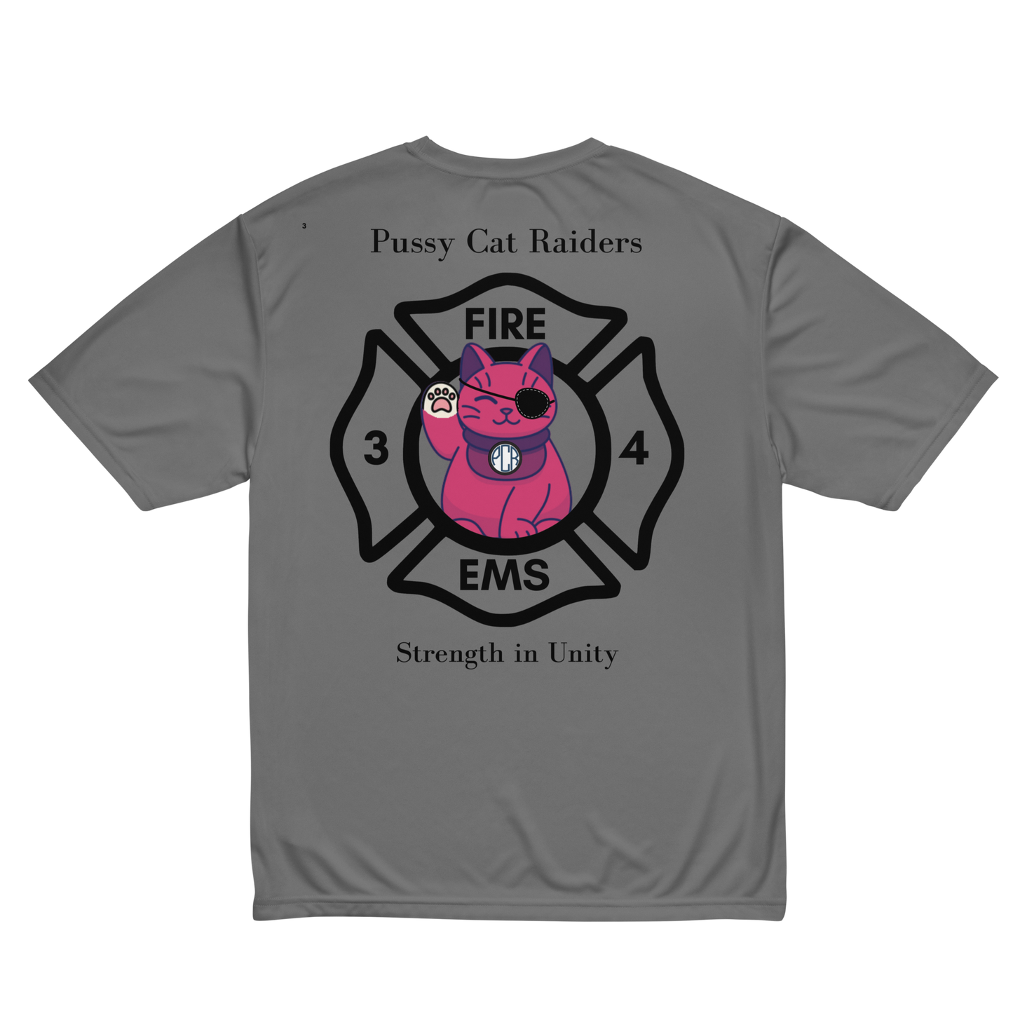Pussy Cat Radiers - Unisex performance crew neck t-shirt