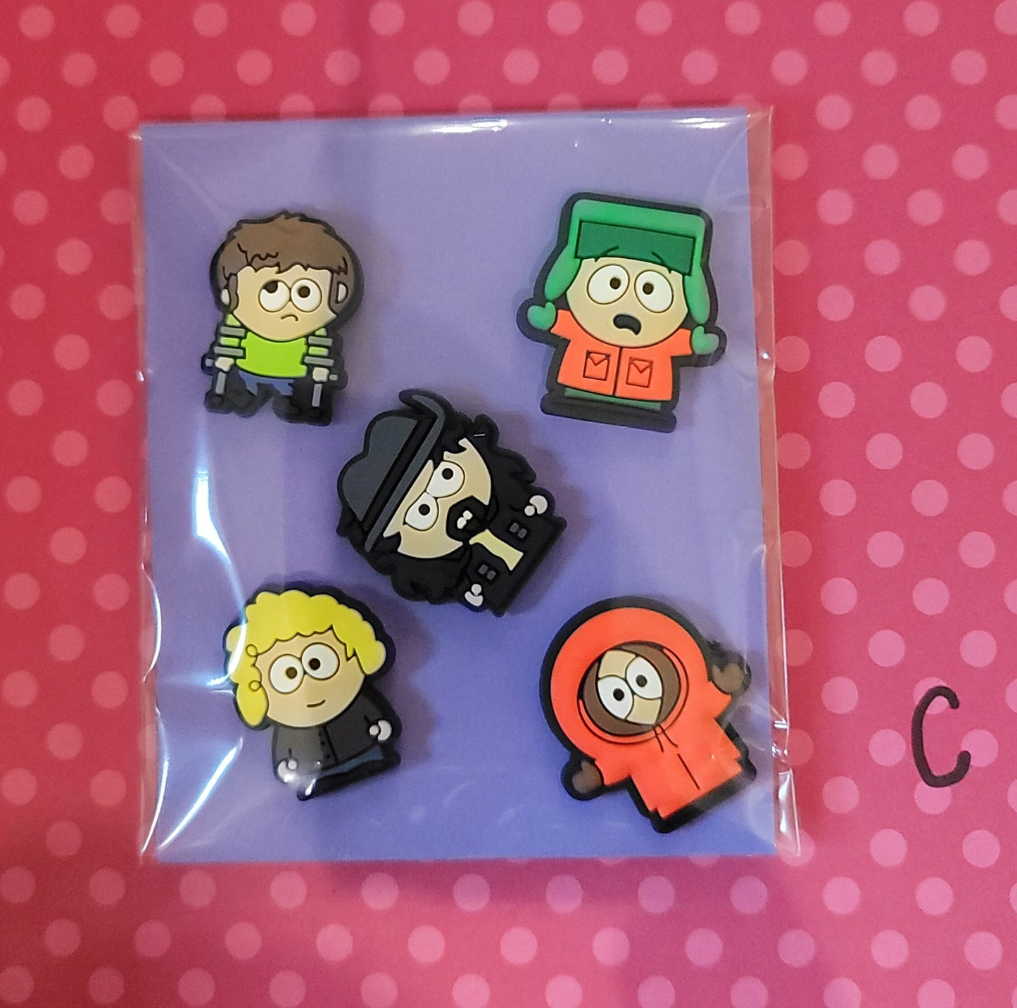 South Park Inspired Croc Charms, South Park Inspired Shoe Charms, Jibbitz, Shoe Accessories, Shoe Charms