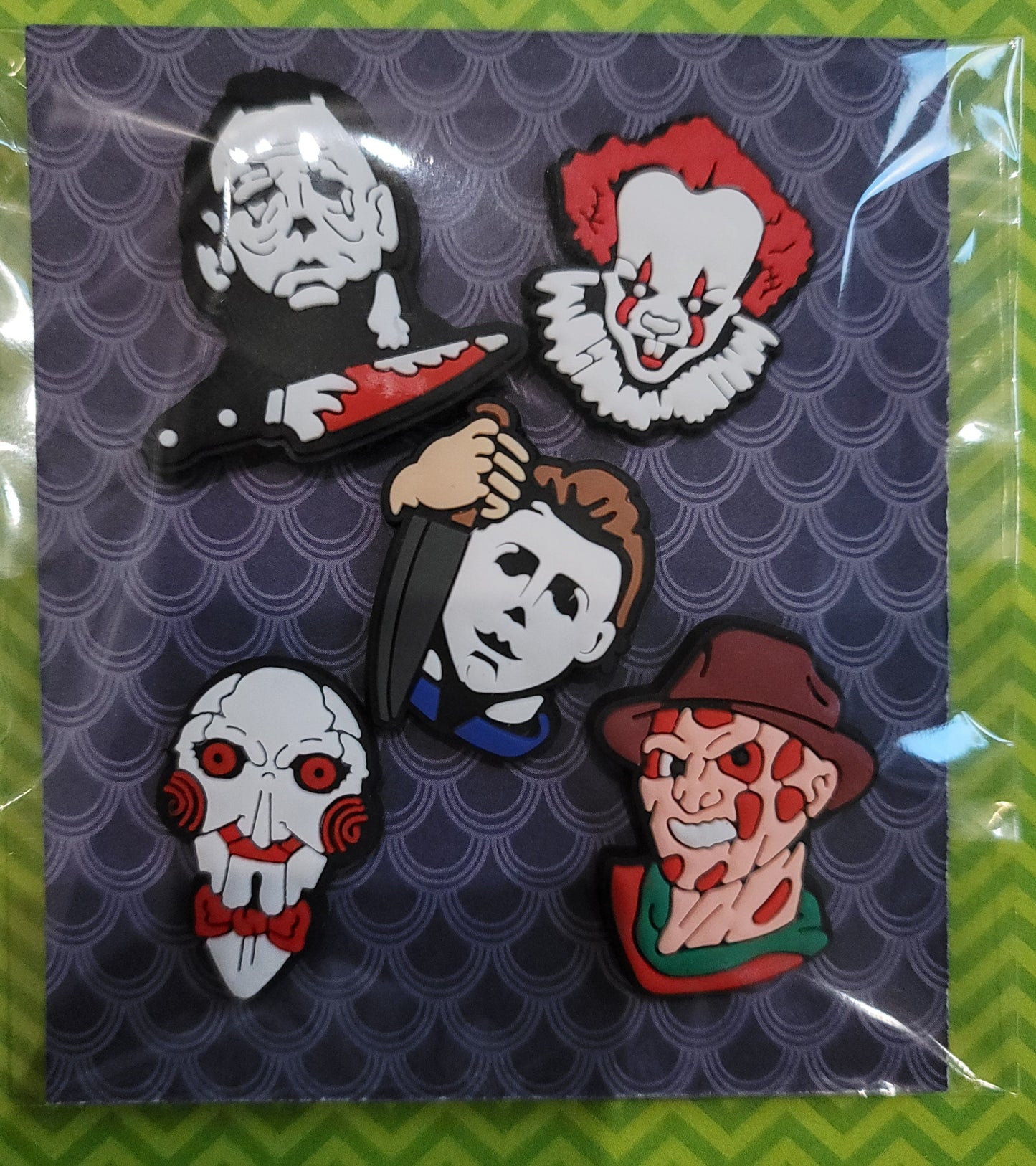 Horror Movie Inspired Croc Charms