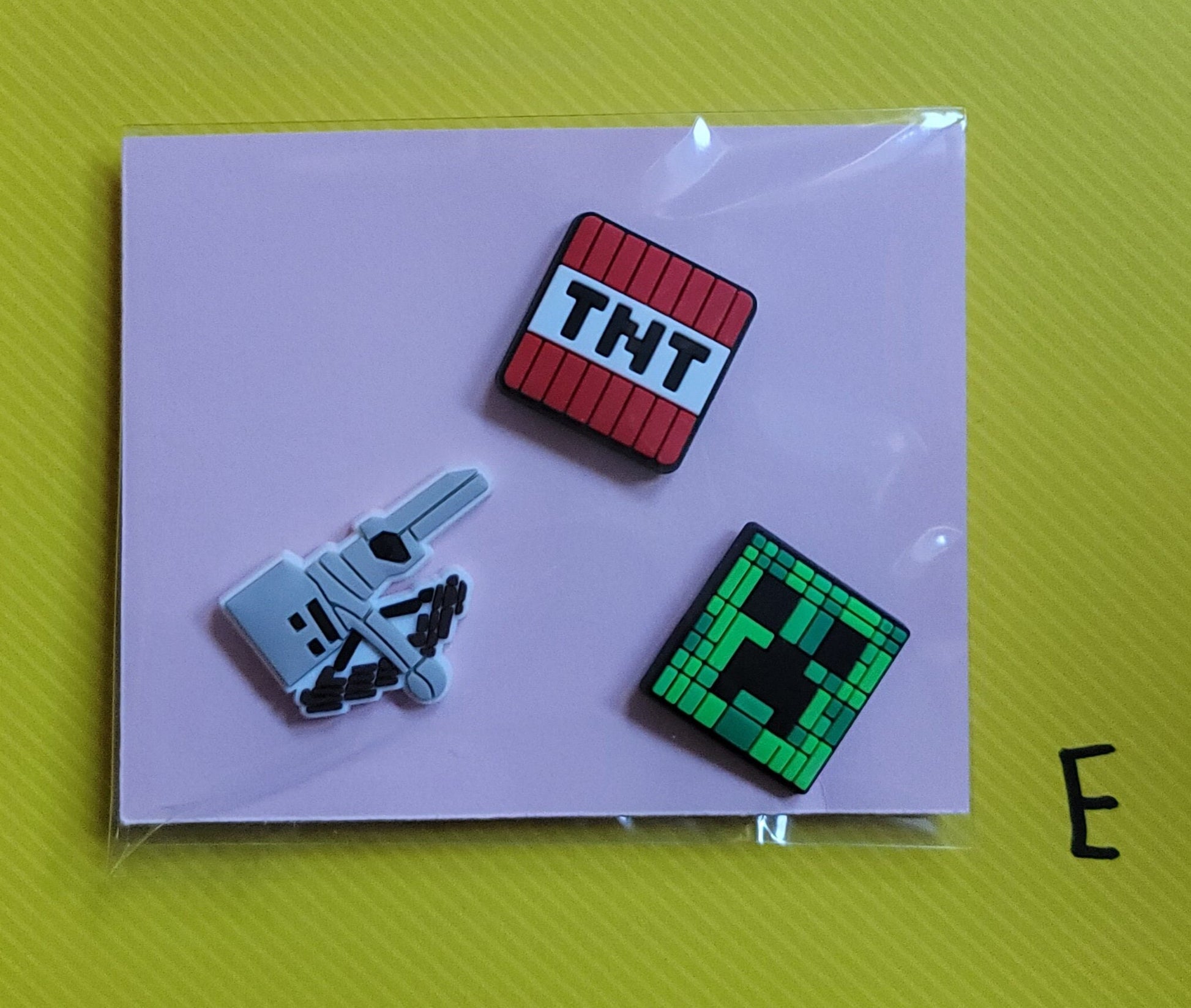 Minecraft Inspired Croc Charms, Minecraft Inspired Shoe Charms