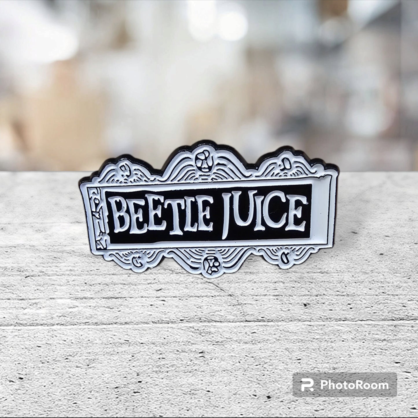 Beetlejuice Themed Pin
