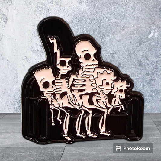 The Simpsons Inspired Halloween Pin