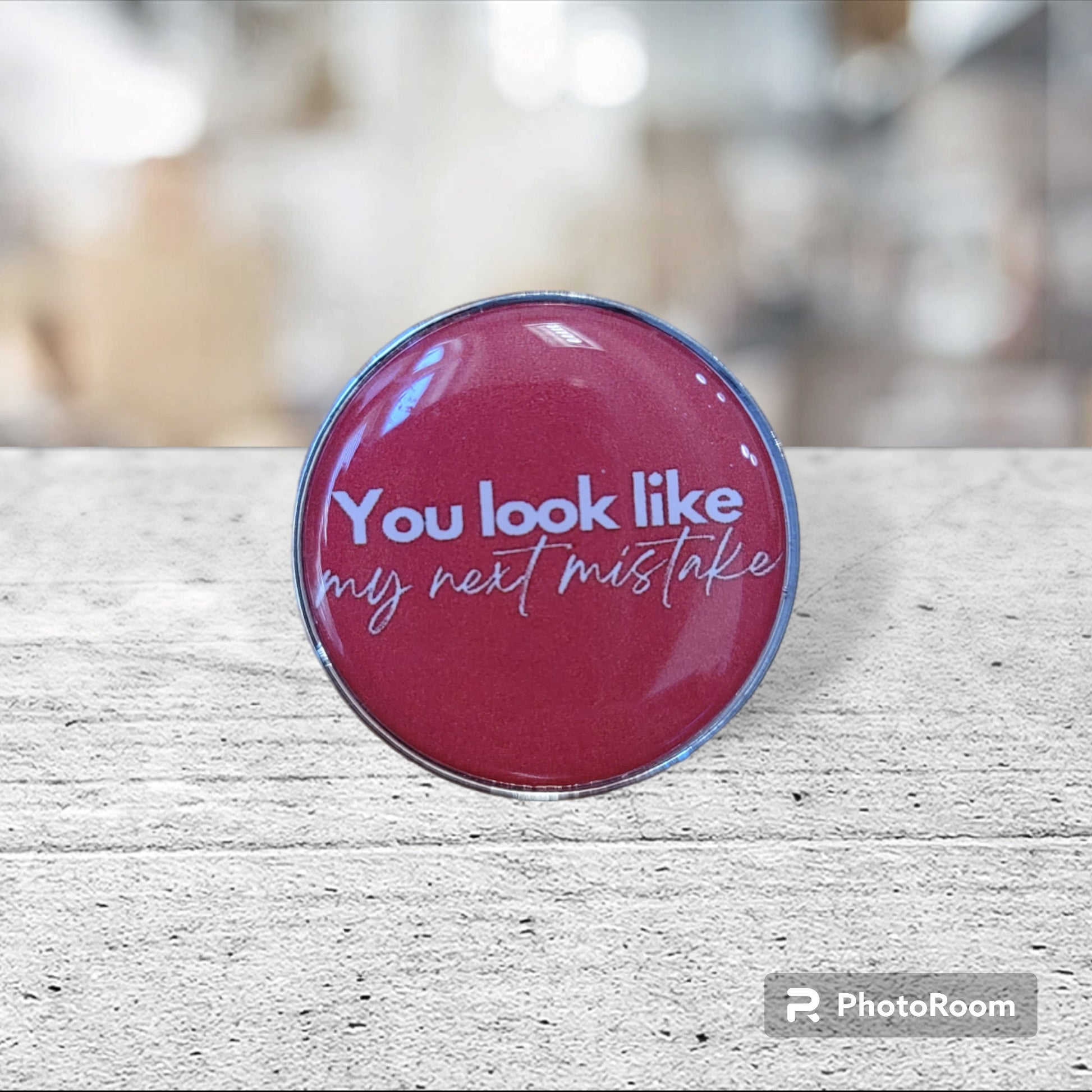 Taylor Swift Inspired Pin, Blank Space Inspired Pin, You Look Like My Next Mistake Inspired Pin