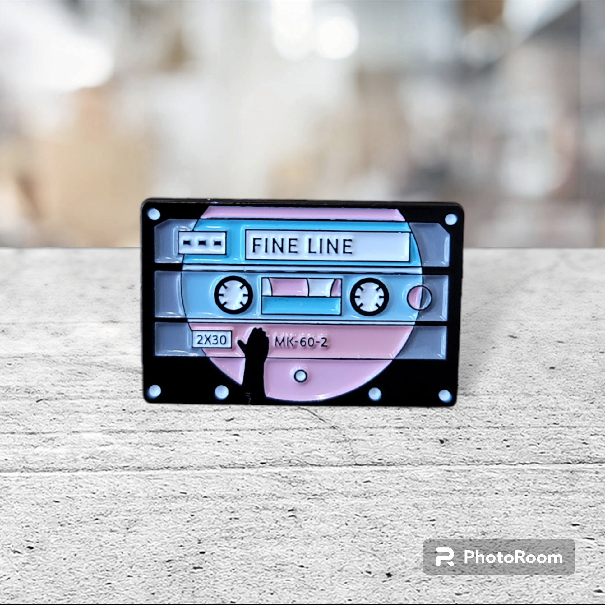 Retro Cassette Pin