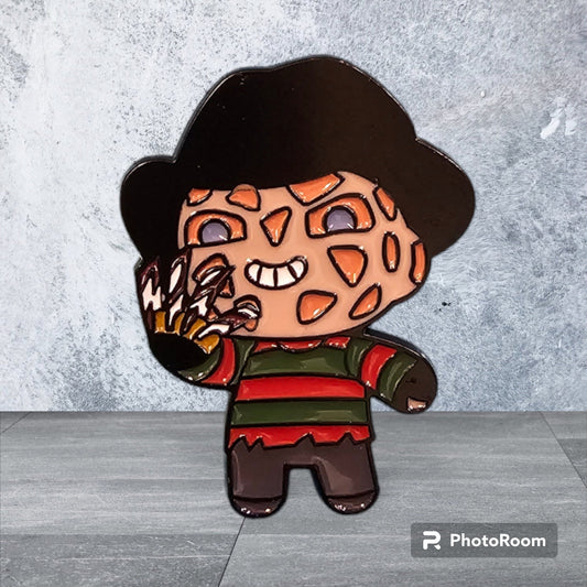 Horror Movie Pin- Freddy Krueger Inspired